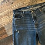 Old Navy  high rise Slouchy straight jeans size 14 Photo 4