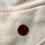 French Laundry French‎ Laundry Yellow Hoodie Zip Front Jacket Sweatshirt Fleece XL Casual NWT Photo 7