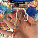 Boston Proper Like New  Paisley Patches Peasant Dress Size Medium Photo 4