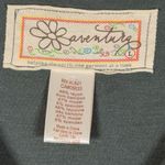 Aventura Womens Size L Sleeveless V Neck Stretch Midi Dress Olive Green Floral Size L Photo 3