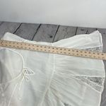 American Eagle  White Pattern Lace detail top size Medium Boho Photo 14