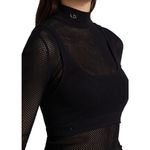 Fendi  Micro Mesh Mock Neck Bodysuit size M Photo 3