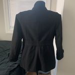 Kenneth Cole  Black Wool Blend Collar Coat, size 12 Photo 1