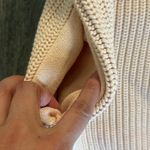 DEMYLEE x Revolve Sweater Dress in Nude Size Small Cotton Blend Relaxed Fit Photo 5