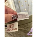 La Blend 100% Cotton Art To Wear Painted Stamped Embroidered Hand Stitched Top M Green Size M Photo 6