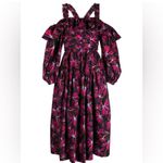Ulla Johnson NWT Caprice Ruffled Floral Print Midi Dress Zinnia Sz 2 $550 Photo 7