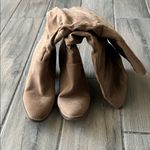 Universal Threads Universal Thread Tan Heeled Boots Photo 4