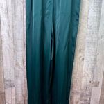 Tahari ASL Size 16 Hunter Green Tie Neck V Photo 11