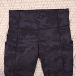 Lululemon Fast and Free Tight II Camo Deep Coal Multi Sz 8 Photo 1