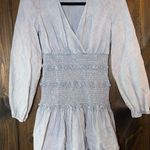 idem Ditto  Smocked Chambray Mini Dress Photo 0