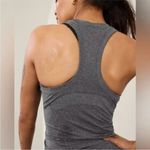 Athleta New  M Momentum Seamless Heather Tank Gray Medium Photo 5