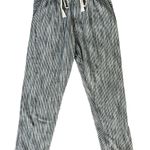 Free People  Navy/Ivory High Rise Pant, Size 8 Photo 3