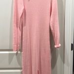 Pink Lily Pink Turtleneck Midi Sweater Dress Photo 0