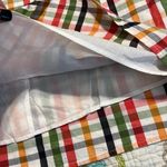 Crown & Ivy  size XS women’s multicolor plaid casual dress 3/4 sleeve summertime Photo 3