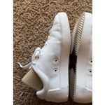 Ash  Nikita White Leather Red Sequin Heart Lace Up Sneakers Shoes Love 36 US 6 Photo 4
