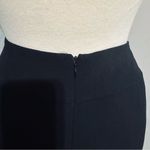 Investments Women Black High Rise Midi Flared Lined Skirt Size 10 Photo 6