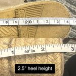 Verbenas Maika Taupe Suede Wedge D’Orsay Espadrille Sandals Boho Preppy Coastal Tan Size 9.5 Photo 7