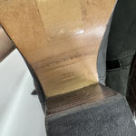 Rag and Bone Rag & Bone Boots Womens 37.5 Grey Black Harrow Suede Block Heel Ankle Bootie Photo 4