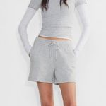 Aritzia  TNA Cozy Boyfriend Fleece Shorts Photo 1