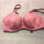 Victoria's Secret Victoria’s Secret Very Sexy Soft Begonia Shine Lace Studded size 34C Photo 1