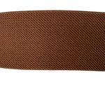 Women's unbranded brown braided stretch leather belt with leather buckle Photo 6