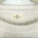 Sundays By We Are Sundays Angora Stripe Sweater Size Small Crewneck Eyelash Pink Photo 2