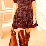 Ulla Johnson  Mariana animal print dress fall 400$ boho designer formal revolve Photo 0