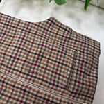 Marsh Landing Vintage VTG  Cropped Plaid Wool Blend Vest size S Small Photo 10