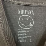 Nirvana Never Mind Live Grunge Tshirt Size Large  Photo 3