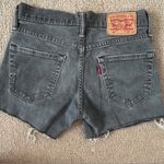 Levi's Levi’s Frayed Hem Denim Shorts Photo 1