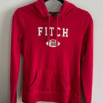 Abercrombie & Fitch  Red Hoodie with Logo Photo 0