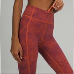 Lululemon invigorate high rise crop 25” size 4 in crackle glaze vintage… Photo 2