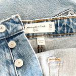 Abercrombie & Fitch Jeans Dad High Rise Curve Love Button Fly Distressed 30 Long Photo 5