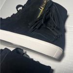 Juicy Couture suede black Leanee fringe shoes size 9B Photo 3