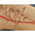 BCBGMAXAZRIA Brown Patent Leather Satin pump heels Women shoe size 7 B Brazil Photo 9