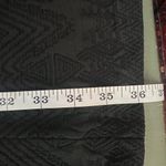 Rebecca Taylor  Black Fit & Flare Dress Silk Blend Sheer Sleeves Size 2 Photo 9