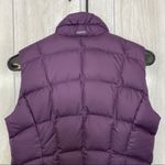 Eddie Bauer  EB650 Down Quilted Puffer Vest Deep Eggplant size XS Extra Small Photo 4