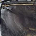 Great American Leather Works Black Crossbody Shoulder Bag 100% Leather 8x9x2 Photo 3