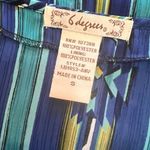 6 Degrees  short shift dress size small blue green lined new with tags Photo 9