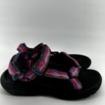 Teva Hurricane XLT 2 Sporty Sandal Adjustable Printed Strap Outdoor Pink Black 8 Photo 2
