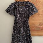 Madewell  Poplin Cotton Floral Wrap Dress size Small Photo 0