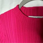 Adam Lippes  Pink Long Sleeve Sweater Dress in XL Photo 5