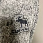 MV Sport  ‎ Sherpa Women's Long Sleeve Quarter Zip Gray Sweater Jacket Size Large Photo 9