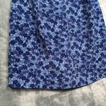 EXPRESS VTG  Blue Floral Print Spaghetti Strap Romper Women's Size 9/10 Photo 2