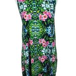 Show Me Your Mumu  Garret Tank Dress Green Floral Sleeveless High-Neck Size XS Photo 2