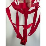 Victoria's Secret C3 --  strappy bondage teddy rhinestone size extra large Photo 8