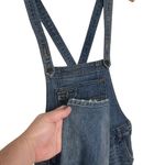 Free People  Women’s Milo Distressed Tapered Leg Denim Overalls size 31 Photo 5