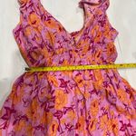 Brand new w tags Robertson + Rodeo tanger ruffle maxi fuchsia Dress S rayon Pink Photo 10