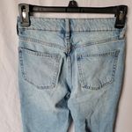 PacSun  Light Wash Mid Rise Straight Leg Cropped Ankle Mom Jeans Size 23 Photo 5