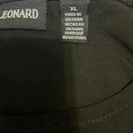 Nina Leonard  Black Blouse tunic wide sleeves cold shoulders size XL Photo 5